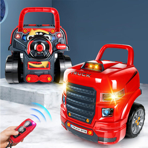 ماشین اسباب بازی ریموت دار موتور مستر Motor Master مدل کاپوت کامیون Kids Truck Engine Toy_اسباب بازی